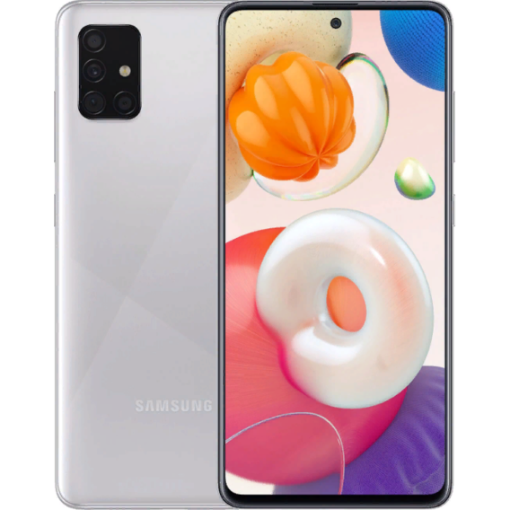 Смартфон Samsung Galaxy A51 2020 4/128GB Dual Silver A515F