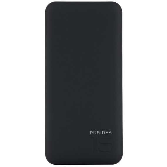 Внешний аккумулятор Puridea Power Bank S3 15000mAh Rubber Black/White (S3-Black White)