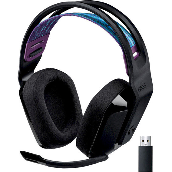 Наушники Logitech G535 Lightspeed Wireless Gaming Headset Black (981-000972)
