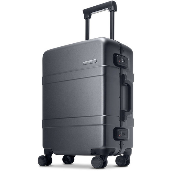 Чемодан Xiaomi 90 points classic aluminum box suitcase Dark Grey Magic night 20"