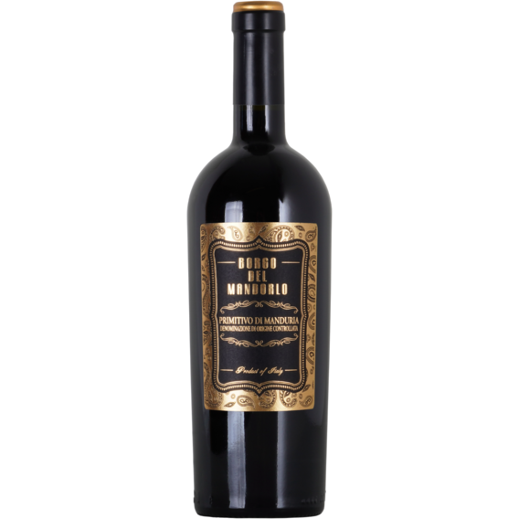 Вино Borgo del Mandorlo Primitivo di Manduria червоне сухе 0.75 (VTS2991370)