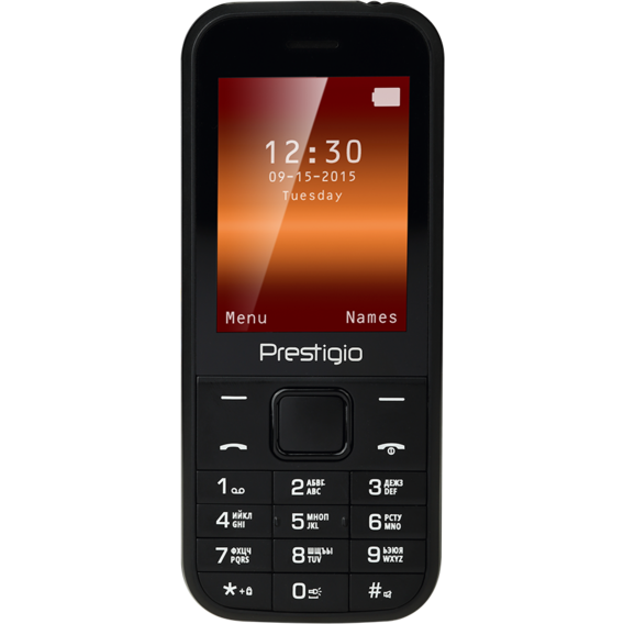 Мобильный телефон Prestigio Wize C1 1240 DS Black (UA UCRF)