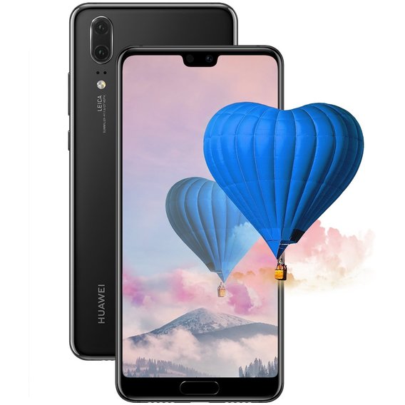 Смартфон Huawei P20 4/64GB Dual SIM Black (UA UCRF)