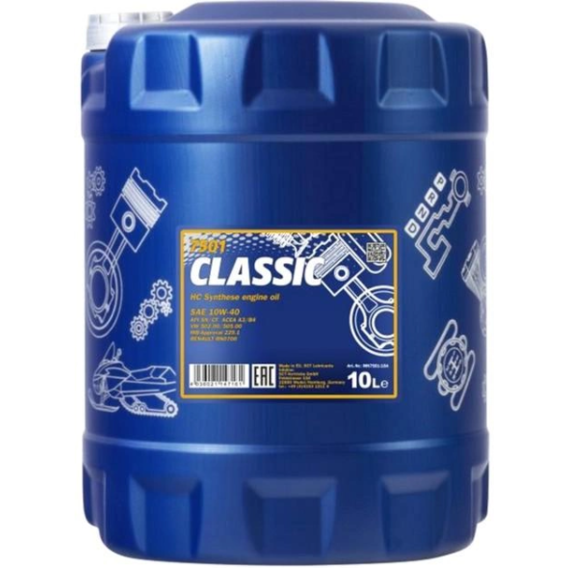 Моторное масло Mannol Classic 10W-40 10л (MN7501-10)