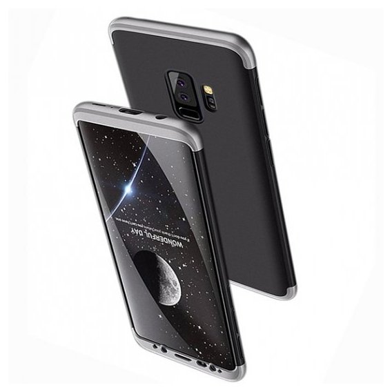 Аксессуар для смартфона LikGus Case 360° Black/Silver for Samsung G960 Galaxy S9