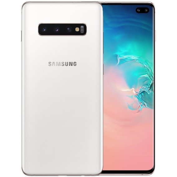 Смартфон Samsung Galaxy S10+ 12/1024GB Dual Ceramic White G975