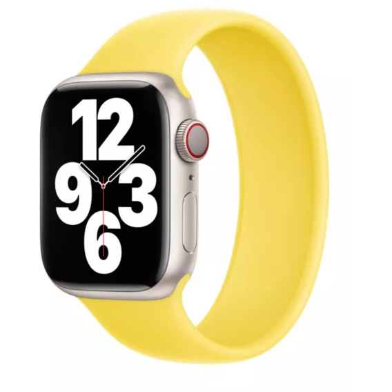 Аксессуар для Watch Apple Solo Loop Canary Yellow Size 5 (MQW43) for Apple Watch 42/44/45/49mm