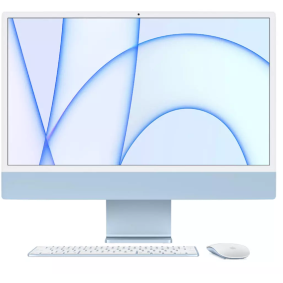 Компьютер Apple iMac M1 24" 2TB 8GPU Blue Custom (Z12X000LY) 2021