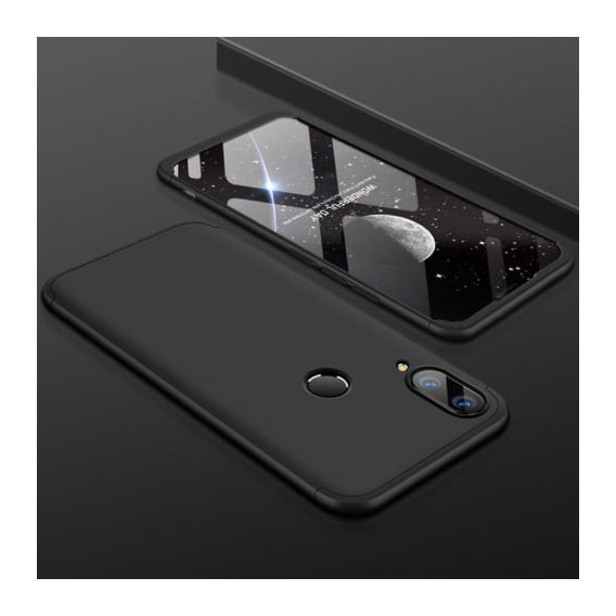 Аксессуар для смартфона LikGus Case 360° Black for Huawei Y9 2019