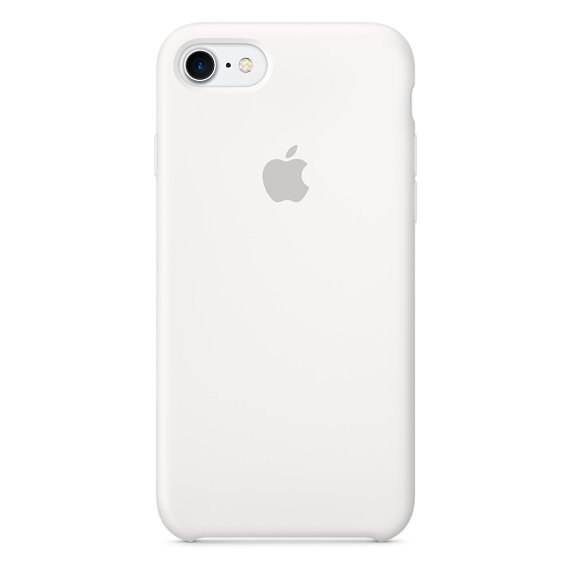 Аксессуар для iPhone Apple Silicone Case White (MMWF2/MQGL2) for iPhone SE 2020/iPhone SE 3 2022/iPhone 8/iPhone 7