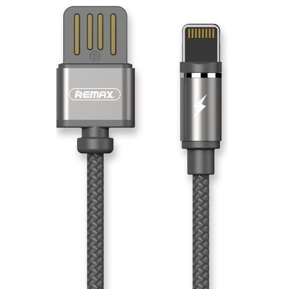 Кабель Remax USB Cable to Lightning Gravity Magnetic 1m Tarnish (RC-095I-TARNISH)
