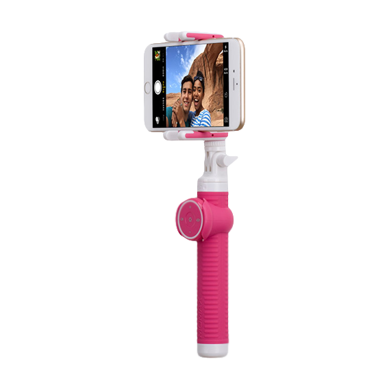 Momax Selfie Stick Hero Bluetooth 100cm Pink (KMS7P)