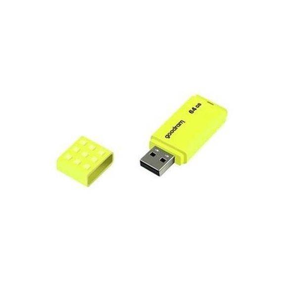 USB-флешка GOODRAM 64GB UME2 USB 2.0 Yellow (UME2-0640Y0R11)