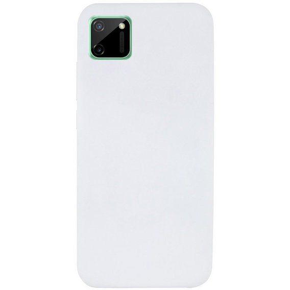 Аксессуар для смартфона Mobile Case Silicone Cover without Logo White for Realme C11