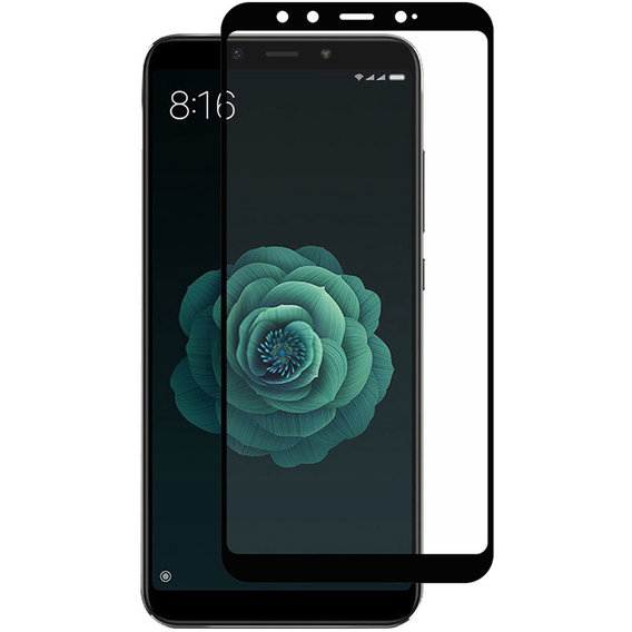 Аксессуар для смартфона Tempered Glass Black for Xiaomi Mi6X / Mi A2
