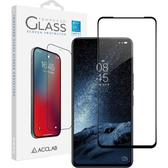 Аксессуар для смартфона ACCLAB Tempered Glass Full Glue Black for Tecno Camon 18