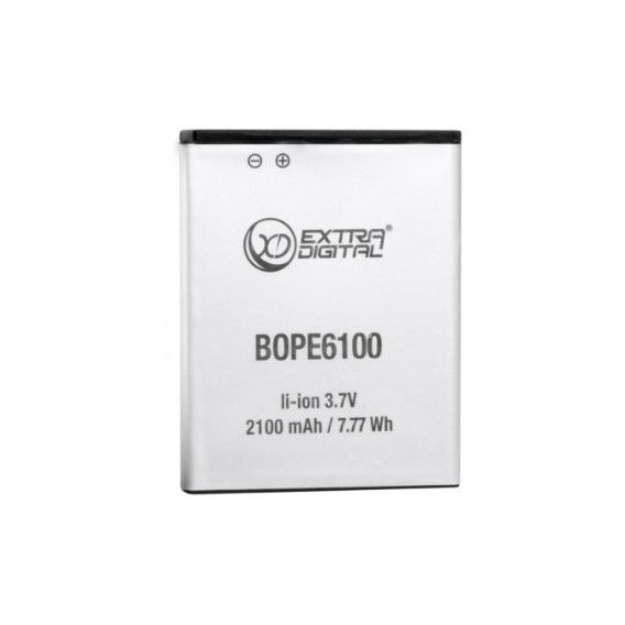 Аккумулятор Аккумулятор ExtraDigital for HTC BOPE6100 (2100 mAh) - BMH6479