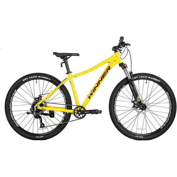 Велосипед Велосипед 27,5" Winner ALPINA 14,5" желтый 2022