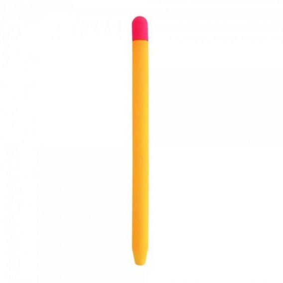 Чехол для стилуса Goojodoq Matt 2 Golor TPU for Apple Pencil 2 Yellow/Pink (1005002071193896YP)