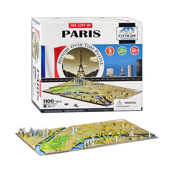 Пазл 4D Cityscape Париж Франция (40028)