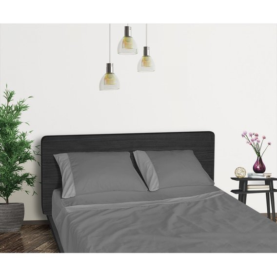 Комплект постельного белья Sonex Aero Carbon Grey сатин евро (SO102190)