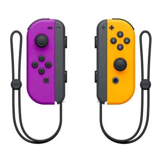 Аксессуар для приставок Nintendo Switch Joy-Con Controller Pair Neon Purple/Neon Orange