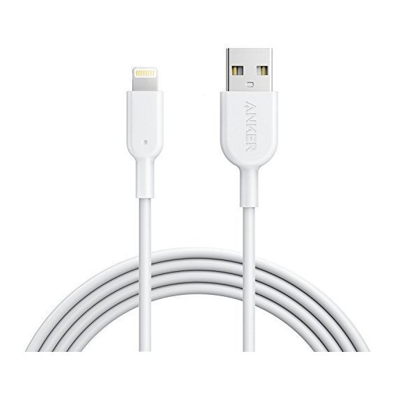 Кабель ANKER USB Cable to Lightning Powerline II V2 1.8m White (A8433H21)