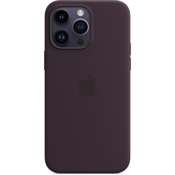 Аксесуар для iPhone Apple Silicone Case з MagSafe Elderberry (MPTX3) для iPhone 14 Pro Max