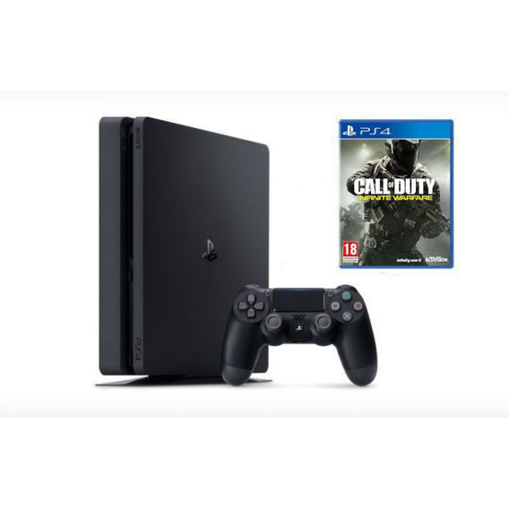 Игровая приставка Sony PlayStation 4 Slim 500Gb Black + Call of Duty: Infinite Warfare ENG