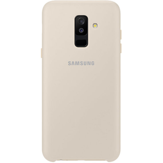Аксессуар для смартфона Samsung Dual Layer Cover Gold (EF-PA605CFEGRU) for Samsung A605 Galaxy A6 Plus 2018