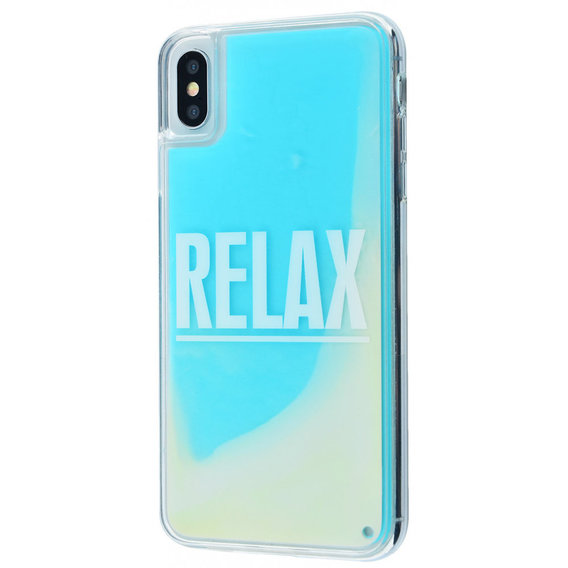 Аксессуар для iPhone TPU Case Lovely Stream Neon Sand Relax for iPhone Xs Max