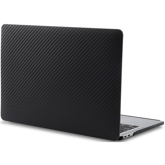 COTEetCI Carbon Pattern Protective Soft Shell Black (11005-BK) for MacBook Air 2018-2020 / Air 2020 M1