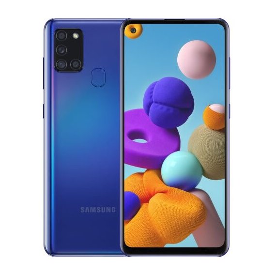 Смартфон Samsung Galaxy A21s 4/64GB Blue A217