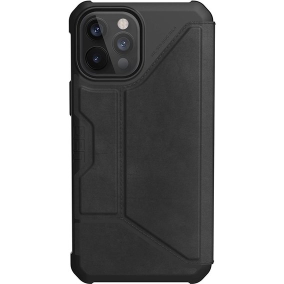 Аксессуар для iPhone Urban Armor Gear UAG Metropolis Leather Black (112366118340) for iPhone 12 Pro Max