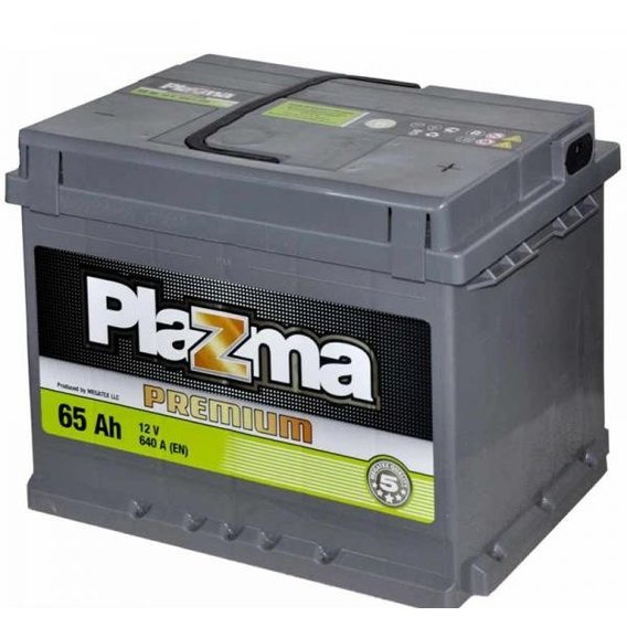 Автомобильный аккумулятор Plazma 6СТ-65 АзЕ Premium 565 64 04