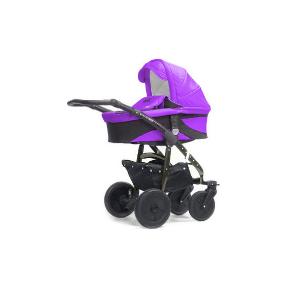 Универсальная коляска (2-в-1) Kinder Rich Fox (Purple) сиреневый