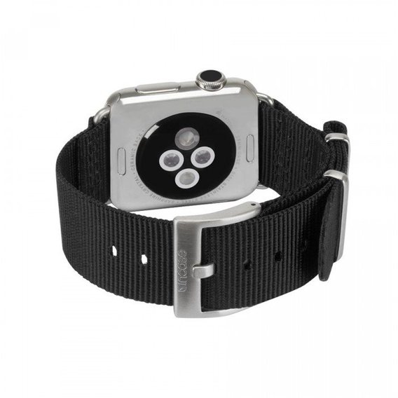 Аксессуар для Watch Incase Nylon Nato Band Black (INAW10014-BLK) for Apple Watch 42/44/45/49mm