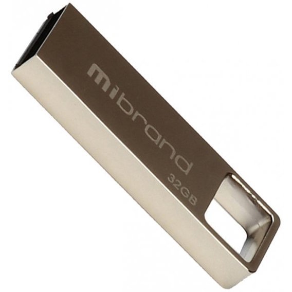 USB-флешка Mibrand 32GB Shark Silver USB 2.0 (MI2.0/SH32U4S)