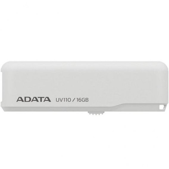 USB-флешка ADATA 16GB UV110 USB 2.0 White (AUV110-16G-RWH)