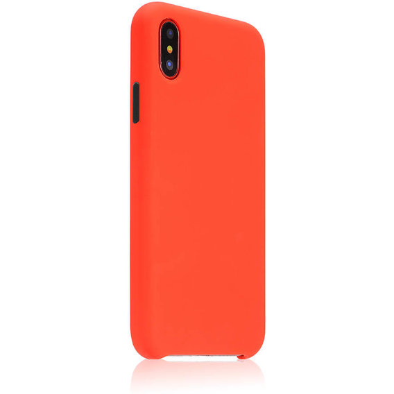 Аксессуар для iPhone COTEetCI Mix Buttons Liquid Silicon Red (CS8013-RD) for iPhone X/iPhone Xs