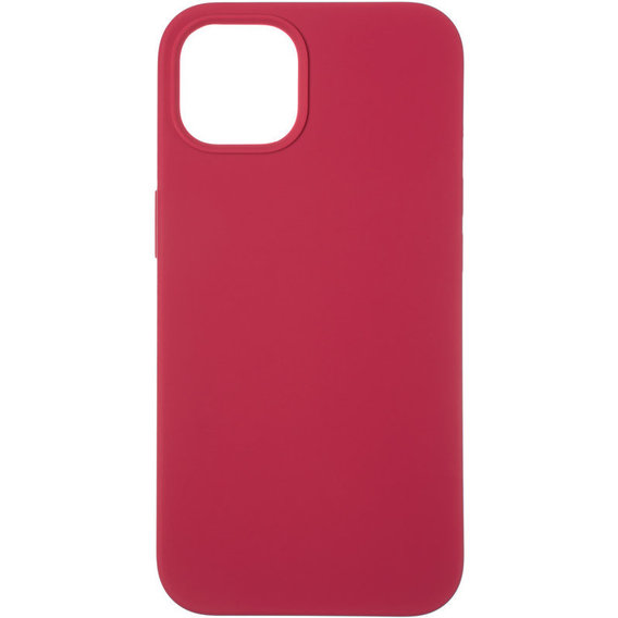 Аксессуар для iPhone TPU Silicone Case Full Soft Garnet for iPhone 13