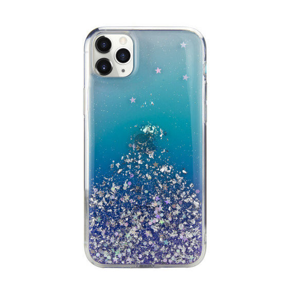Аксессуар для iPhone SwitchEasy Starfield Case Crystal Blue (GS-103-83-171-106) for iPhone 11 Pro Max