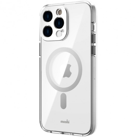 Аксессуар для iPhone Moshi iGlaze Slim Hardshell Case Luna Silver (99MO137207) for iPhone 14 Pro