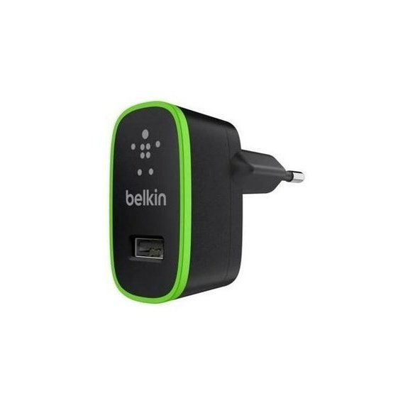 Зарядное устройство Belkin USB Wall Charger HomeCharger 2.1A Black (F8J052cwBLK)