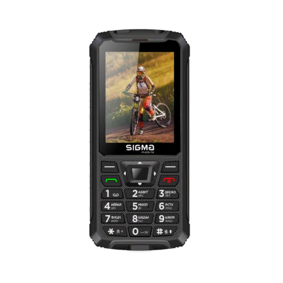 Мобильный телефон Sigma mobile X-treme PR68 Black (UA UCRF)