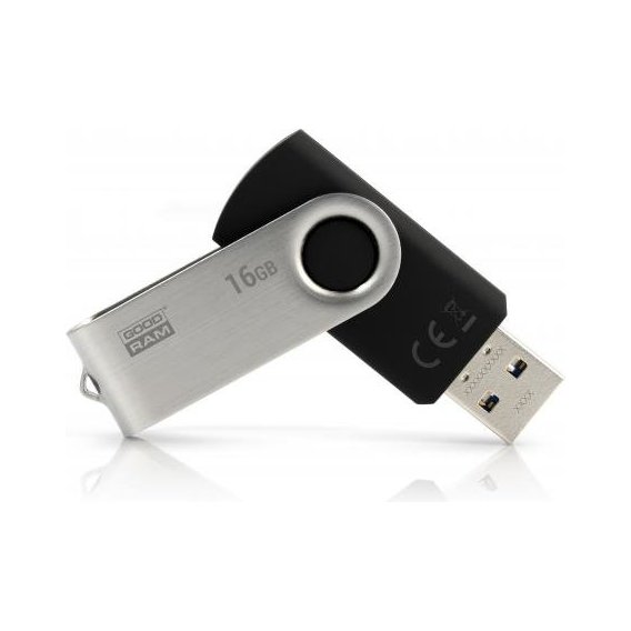 USB-флешка GOODRAM 16GB UTS3 Twister USB 3.0 Black (UTS3-0160K0R11)