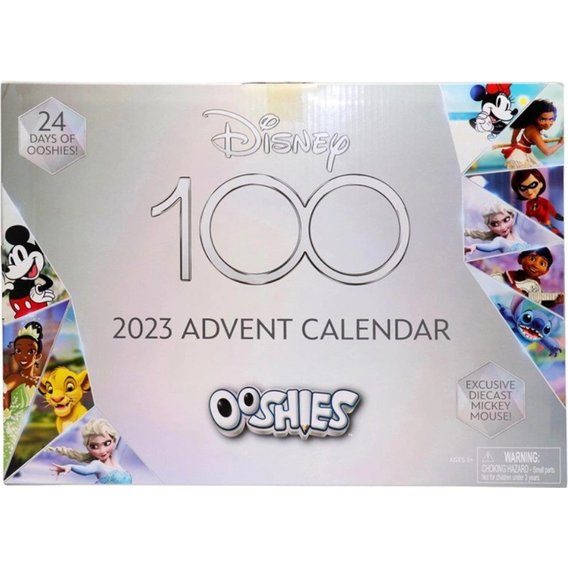 Набор игровых фигурок OOSHIES – Адвент-календарь Дисней 100 (24 фигурки) (23975)