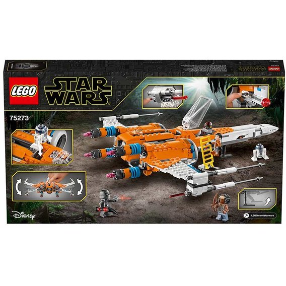 Конструктор LEGO Star Wars Истребитель типа Х По Дамерона (75273)