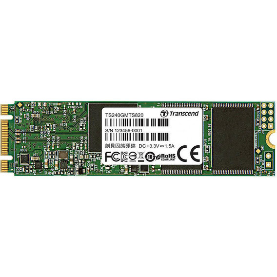 Transcend SSD M.2 2280 120GB MTS820 (TS120GMTS820)