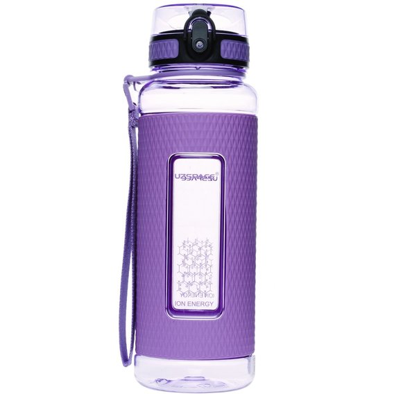 Бутылка для воды UZspace Diamond 700мл, Фиолетовый (5045)